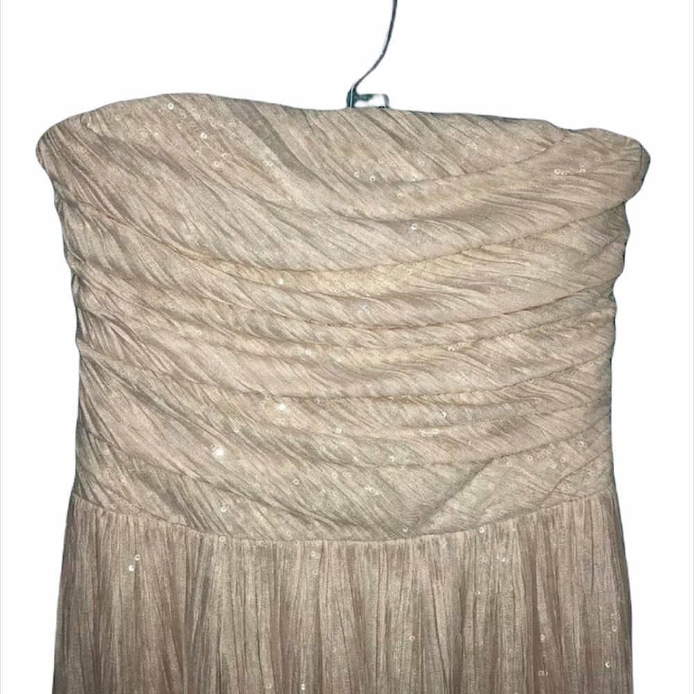 ✨HP✨Express Strapless High Low Cocktail Dress ✨ - Picture 4 of 7